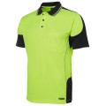 Hi Vis Contrast Piping Polo